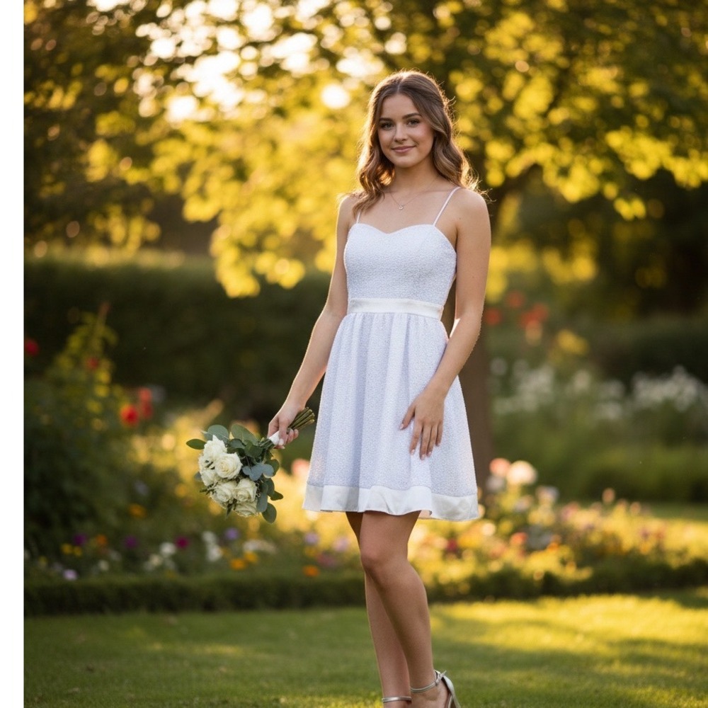 Hailey Logan by Adrianna Papell Cocktail Dress Size 5/6 Formal Party